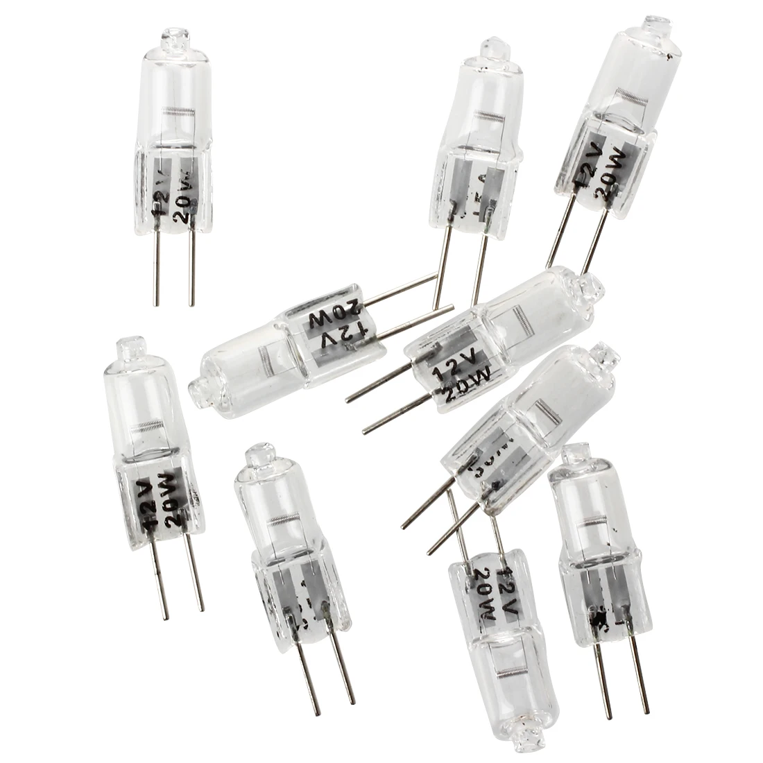 10 x JC G4 12V 20W прозрачные галогенные капсульные лампы лампочки|g4 12v 20w|12v 20wjc g4 20w |