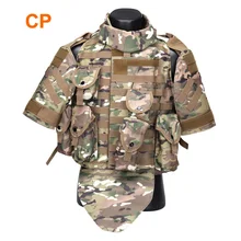 Свободный размер, уличная тактическая камуфляжная 900D оксфордская одежда, военный жилет, система molle, куртка с чехлом для охоты