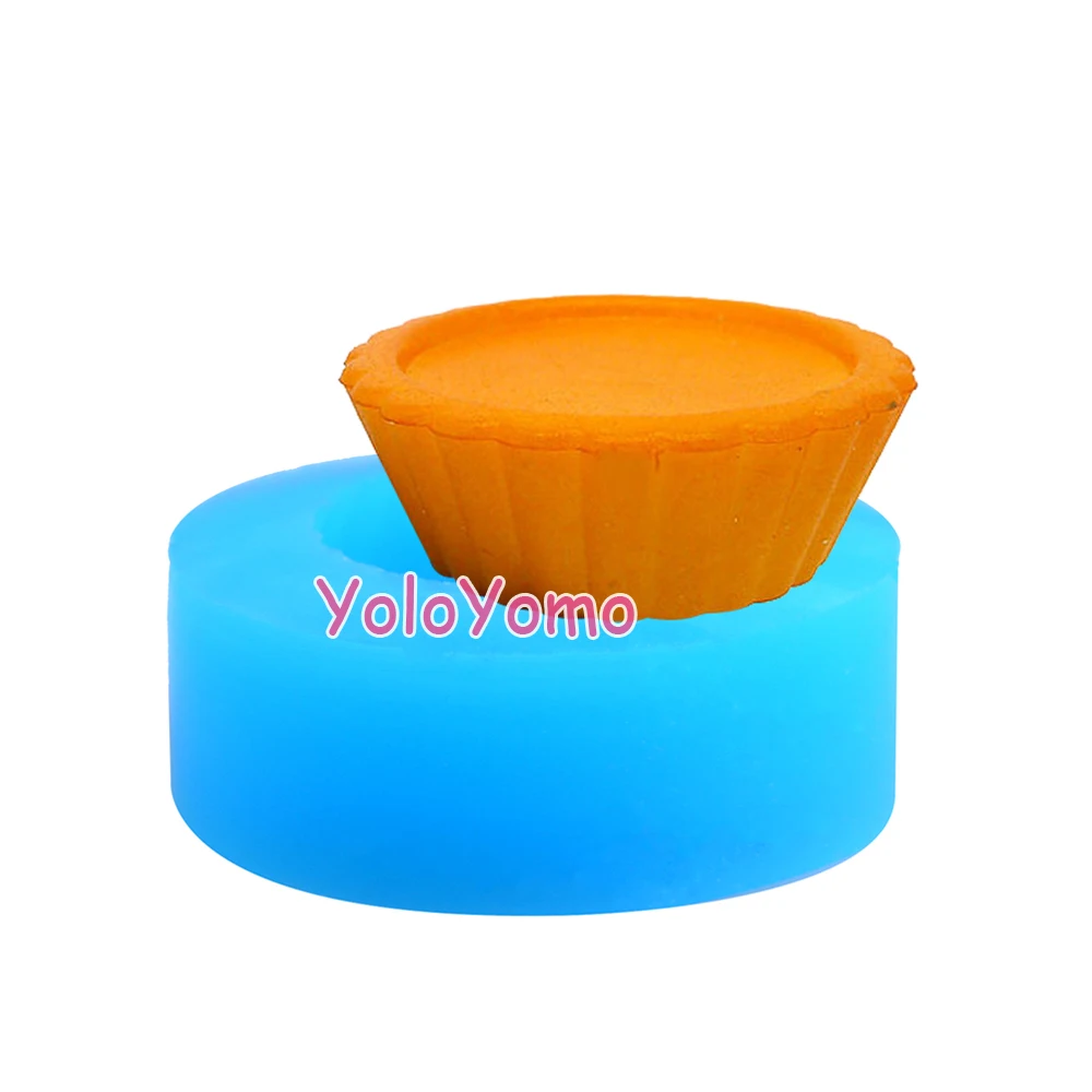 G251YL кекс торт Tart Нижняя силиконовая форма 48 мм формы для выпечки Fimo Полимерная