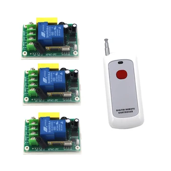 

220V 30A RF 3000W 500M Wireless Remote Control Switch and Controller System 4162