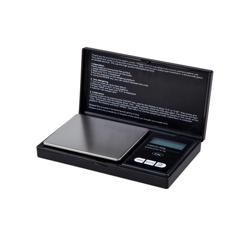 100g/ 0.01g 600g Digital Electronic Kitchen Scale Weighing Balance with Clock Countdown Alarm