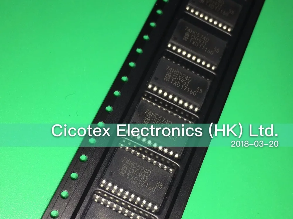 10 шт./лот 74HC574D SOP20 7 2 мм IC D TYPE POS TRG SNGL 20SOIC 74HC574|lot lot|lot 10pcs |