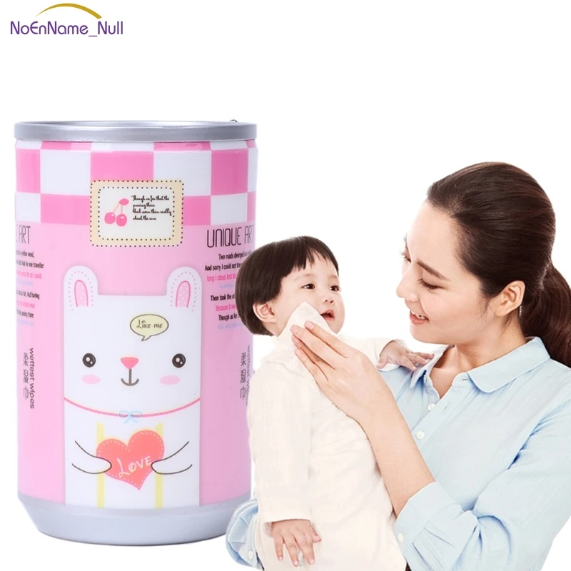 

30 Sheets Creative Kids Baby Mini Wet Paper Wipes Baby Towel For Home Travel Use Convenient #046