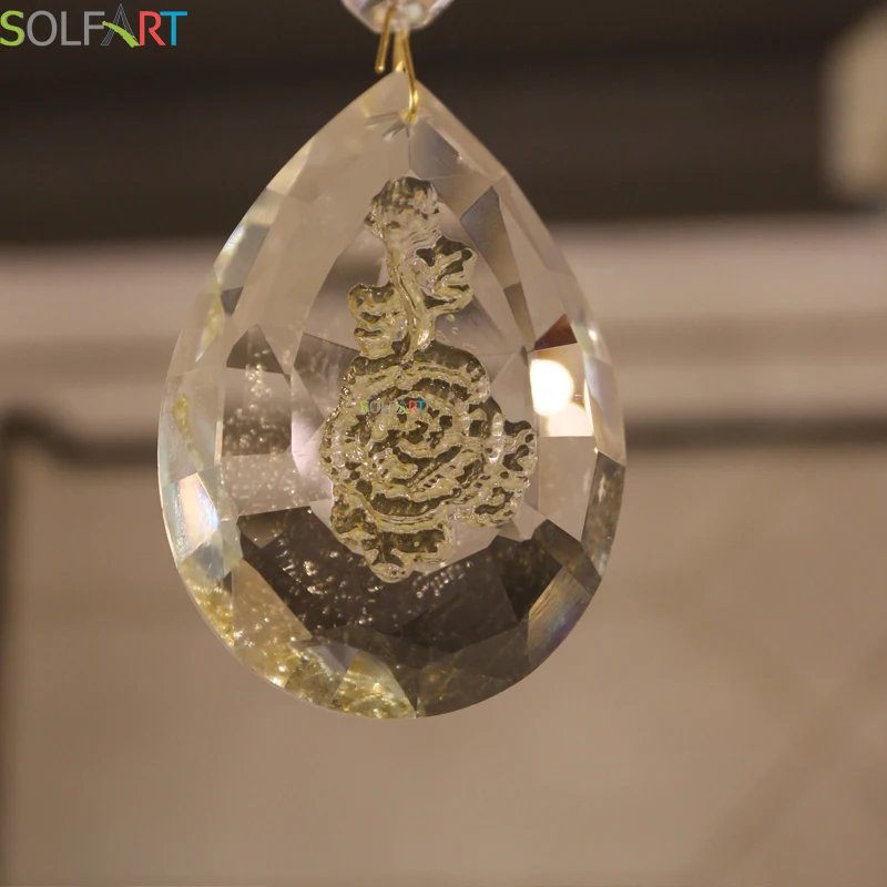 SOLFART люстра Lustr стеклянные кристаллы для канделябры люстры Industriel черная Люстра