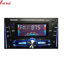 LaBo 12 v Per Auto Bluetooth Stereo FM Radio MP3 Lettore Audio 5 v Caricatore USB SD AUX Auto Elettronica Subwoofer 2 DIN Autoradio