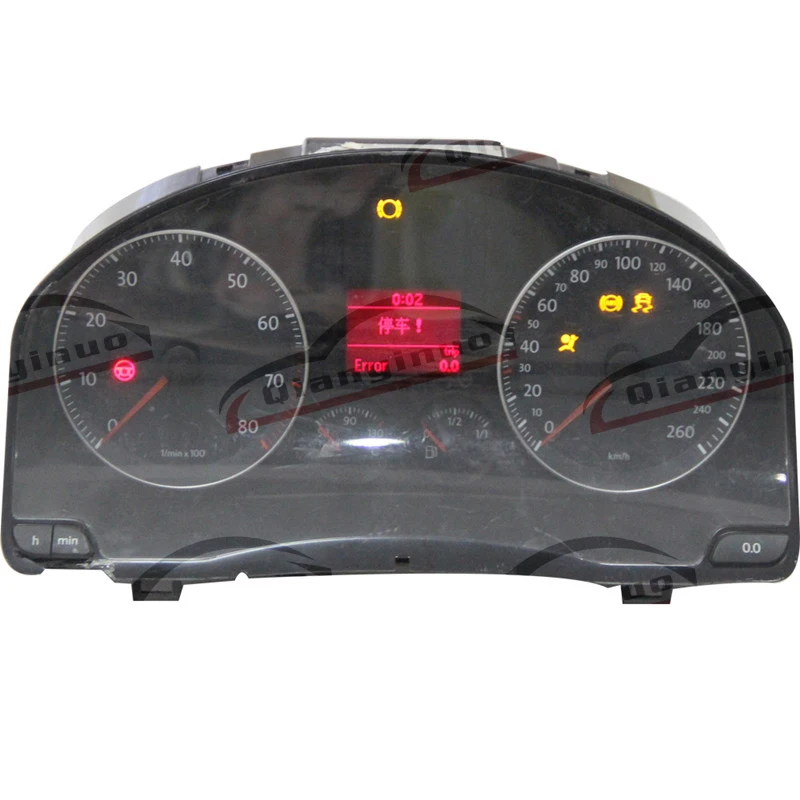 Qianyinuo Dashboard ЖК-экран для Volkswagen Golf 5/Golf 6/Touran/Passat, Sagitar и Skoda lcd инструмент