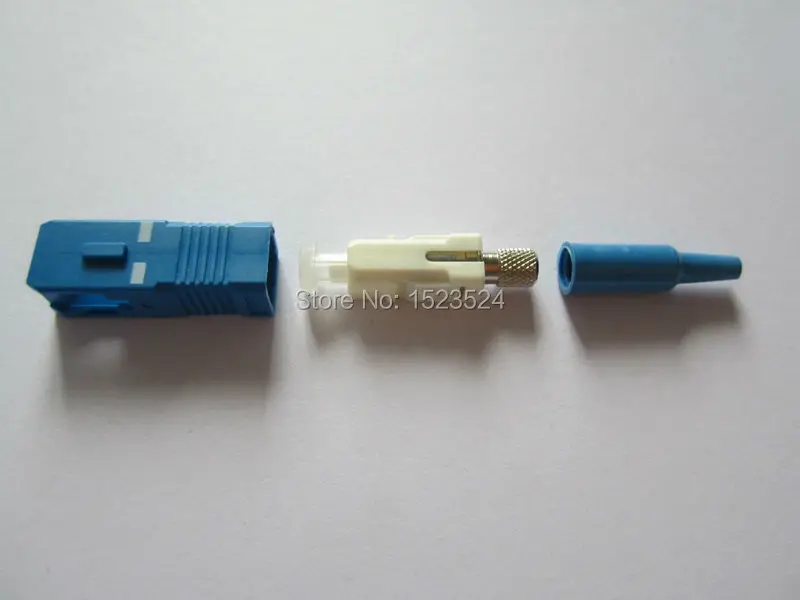100pcs/lot 0.9mm SC/UPC Polish 9/125 Single-mode