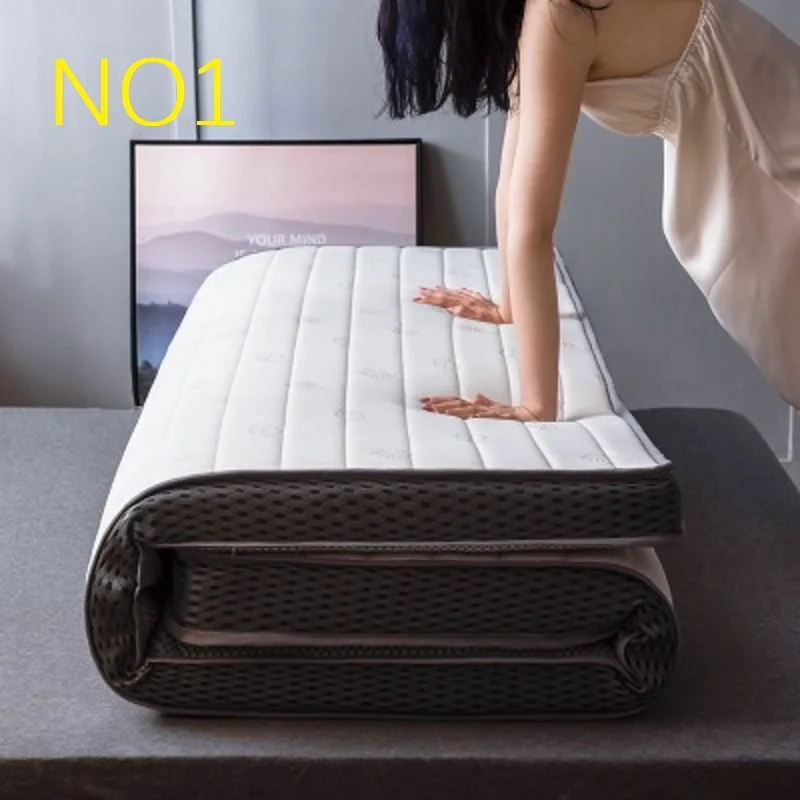 Natural latex Memory sponge filling stereoscopic Breathable Thicken 10 cm mattress Single double size