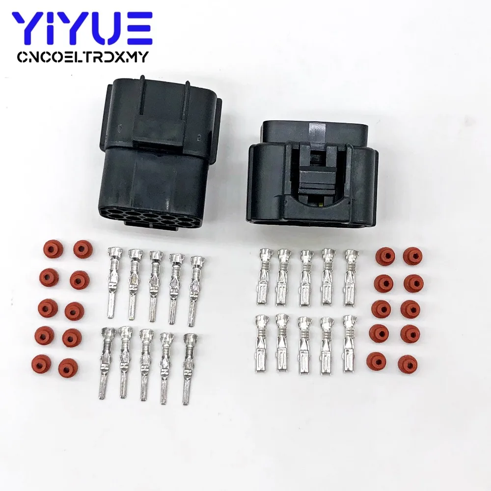 10 Pin 174655-2174656-7 174657-2 Female Male Plug Electrical Waterproof Auto Connector Denso (3)