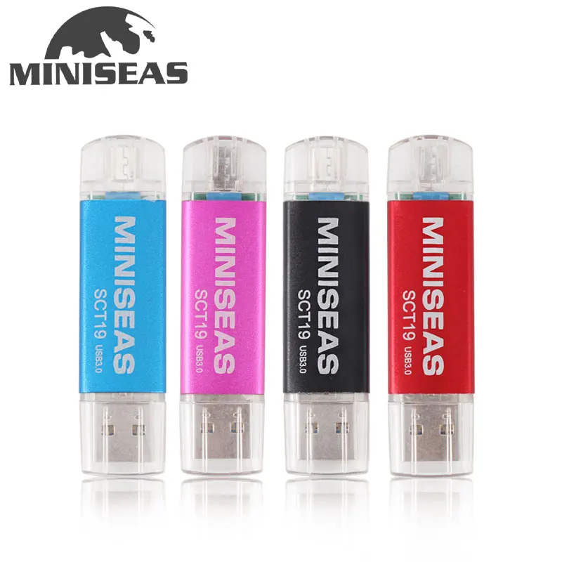

Miniseas OTG usb flash drive 32GB High Speed USB Stick 64gb 16gb Pendrive USB 3.0 Flash Drive USB Flash Drive