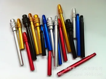 

by DHL or Fedex 100pcs Bicycle Road Aluminum Presta Cap Valve Extender Extension French Valve 40-70mm