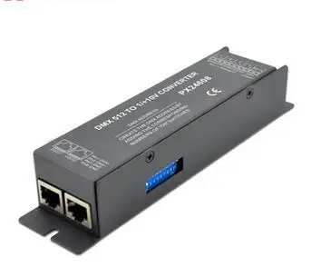 

PX24608 DMX512 digital signals 0-10V analog signal converter