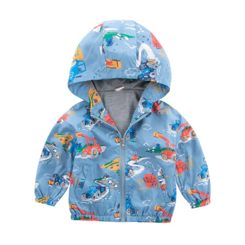 CROAL CHERIE куртка для мальчиков Демисезонный, детская верхняя одежда, верхняя одежда с рисунками, куртка динозавр& пальто для детей мальчиков и девочек Костюмы детская одежда