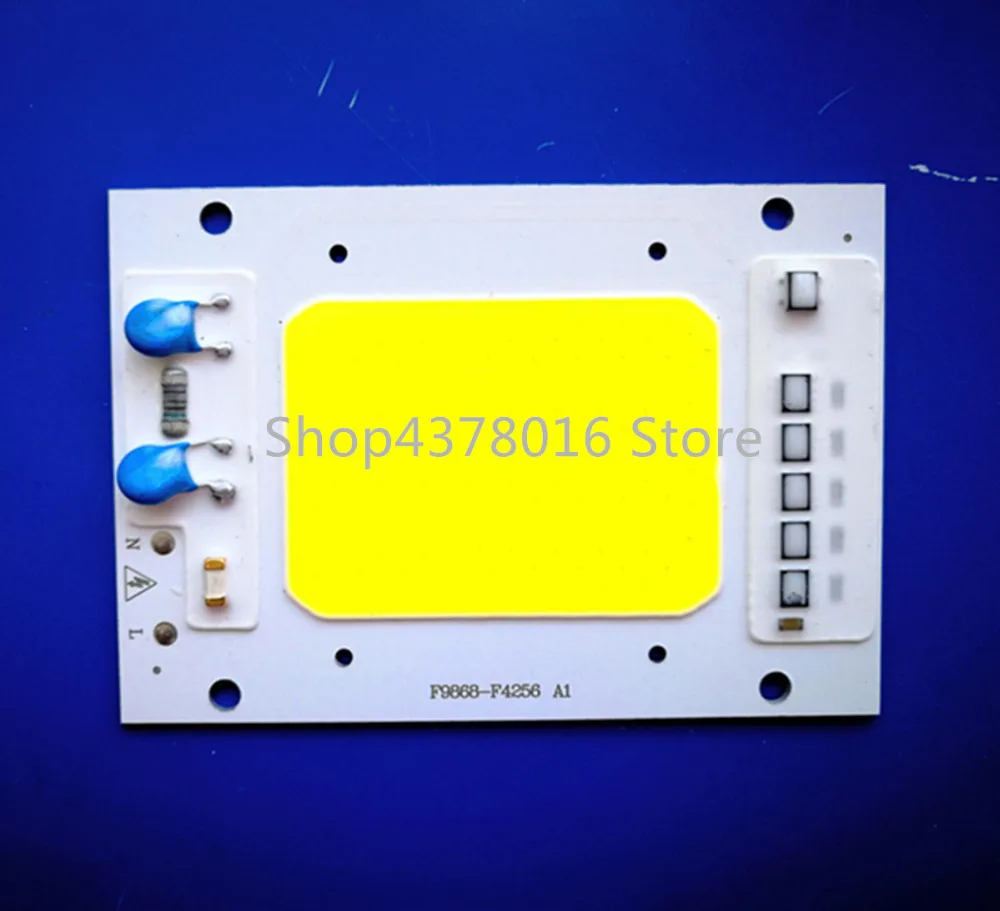 Высокая мощность LED COB чип 50 Вт 100 150 Светодиодная лампа 220 В 110 водонепроницаемый IP65