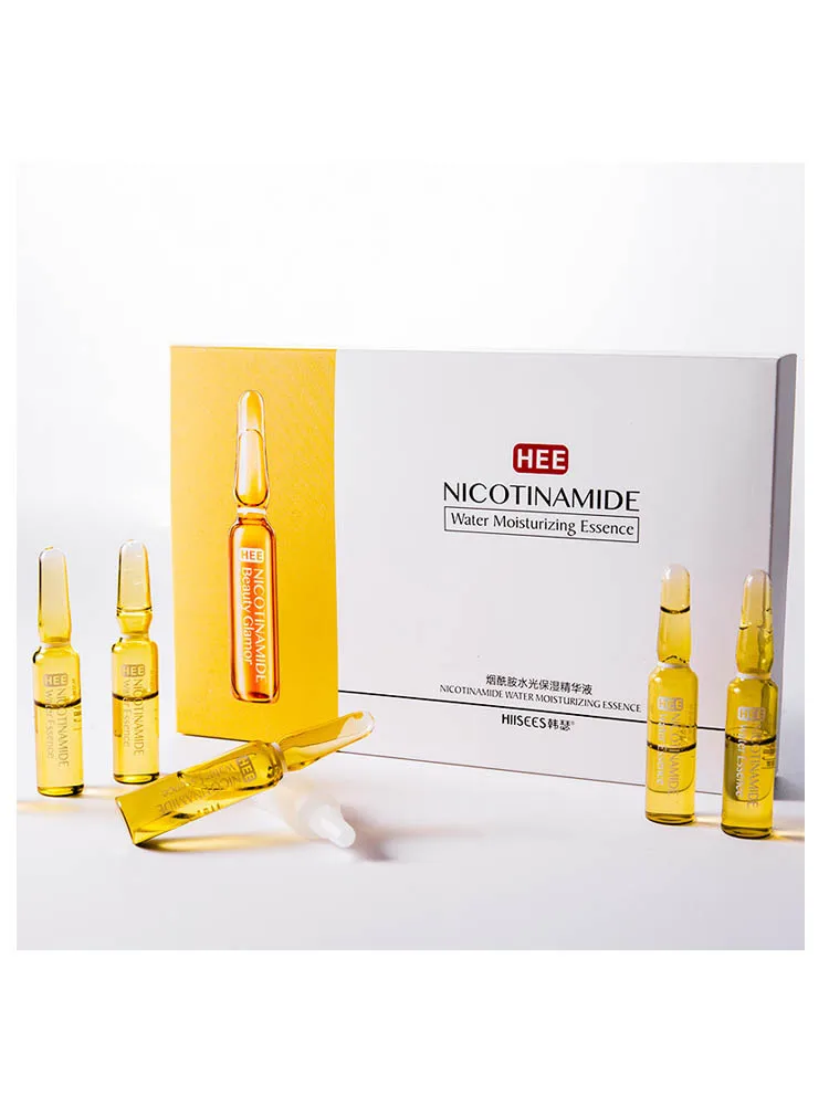 14ML Набор сывороток для лица с гиалуроновой кислотой, 7 шт., Золотая эссенция, витаминовая коллагеновая пора, минимайзер для отбеливания, антивозрастной уход за морщинистой кожей MQ - Вес нетто: 14ML