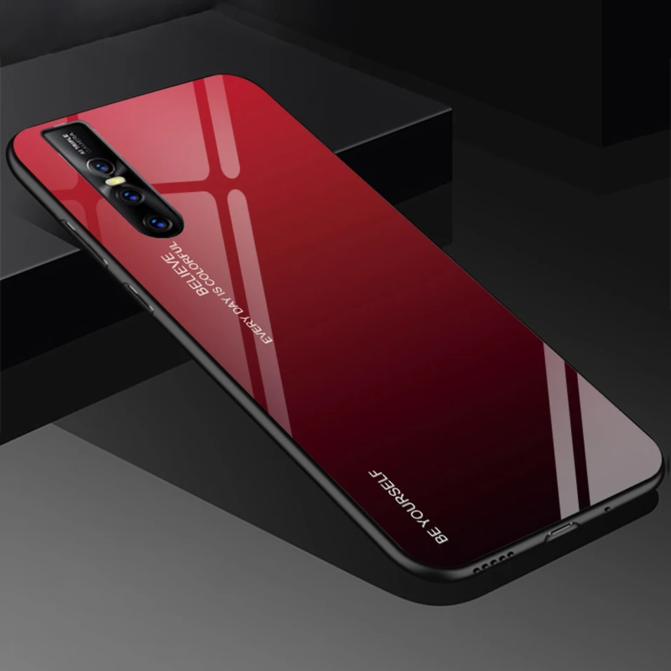 Glass Case for Vivo V15 Pro V9 V11i Y85 IQOO S1 Nex A Cover Luxury V15pro Phone Case for Vivo X21 UD X23 X27 V15 Z1 Z1i Z3 Z3i  (15)