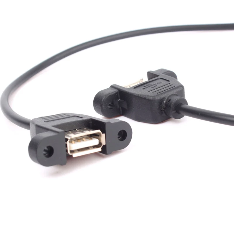 

Hot Sale Mini USB 5Pin Female to USB 2.0 B Female Socket Printer Panel Mount Cable 50CM #69720