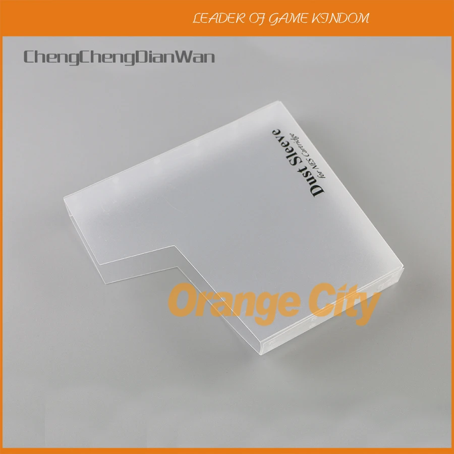 Chengchengdianwan Custodia Protettiva Antipolvere Per Nintendo Per Nes Game Cartridge Dust Sleeve Per Nes Matte Protector Covers