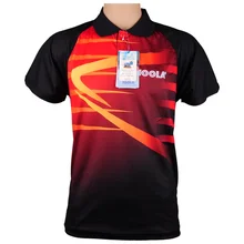 JOOLA Настольный теннис одежда унисекс одежда футболка с коротким рукавом рубашка пинг-понг Джерси спортивные майки