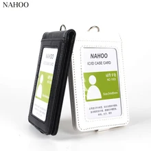 NAHOO Id Badge Holder Retractable Nurse Lanyard Reel Name Tag Holder Passport IC Work Permit Card Employee Badge Clip Holders