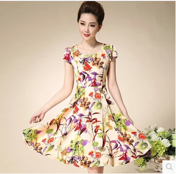 printed frocks for ladies