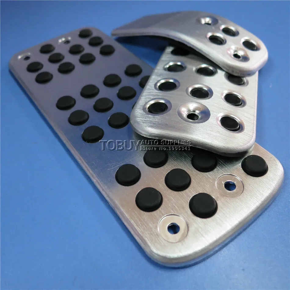  TTCR-II Car Accessories For Peugeot 206 CC 206CC MT/AT Accelerator Brake Clutch Foot Rest Foot Rest