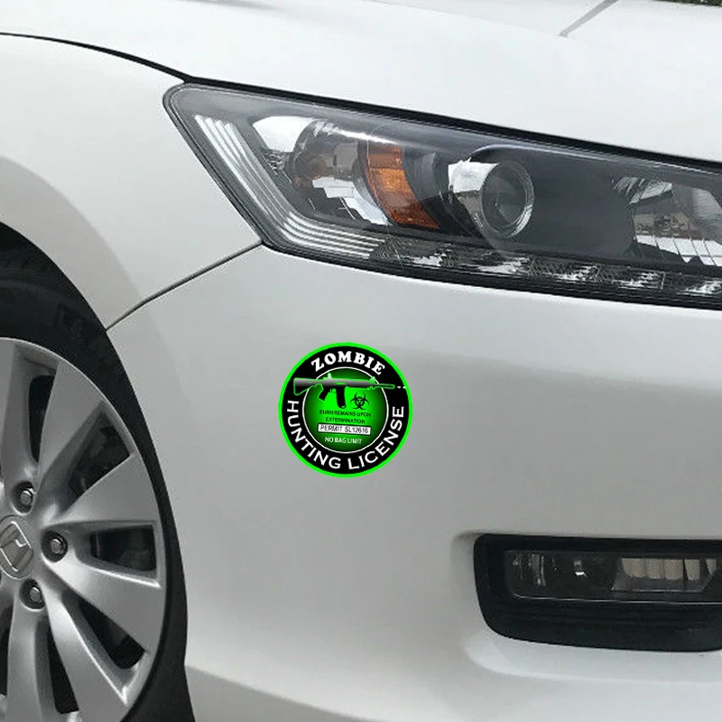 HotMeiNi 13 см x автомобильные аксессуары 3D Автомобильная наклейка охотничья Лицензия