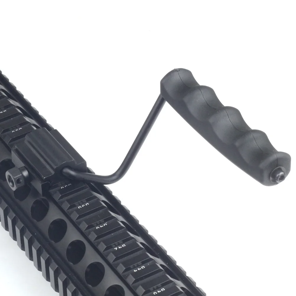 جديد بندقية شقة أعلى للطي تحمل مقبض ل picatinny/ويفر السكك الحديدية 21 ملليمتر M60 نمط الأسود
