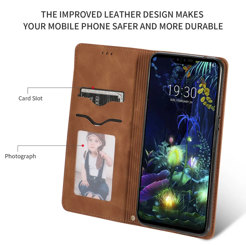 Чехол для телефона LG V50 ThinQ 5G G8s G8 чехол Q Stylo 4 G8S искусственная кожа Магнитный флип