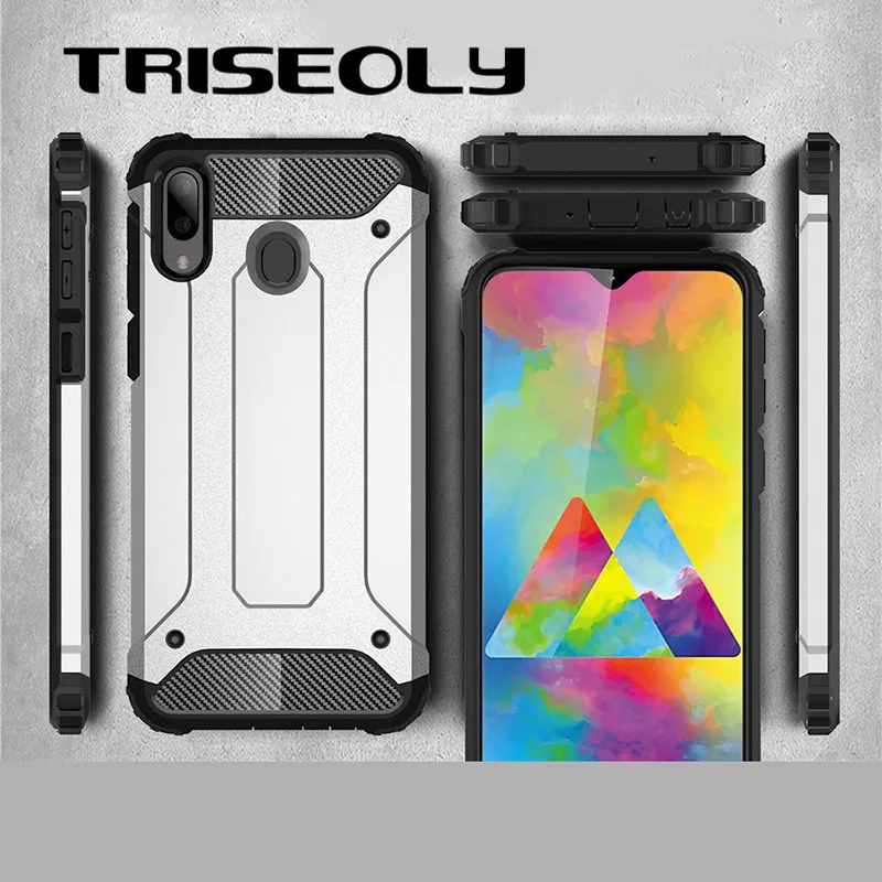 Чехол TRISEOLY для Samsung Galaxy M20 противоударный Прочный чехол M10 телефона|Сумки
