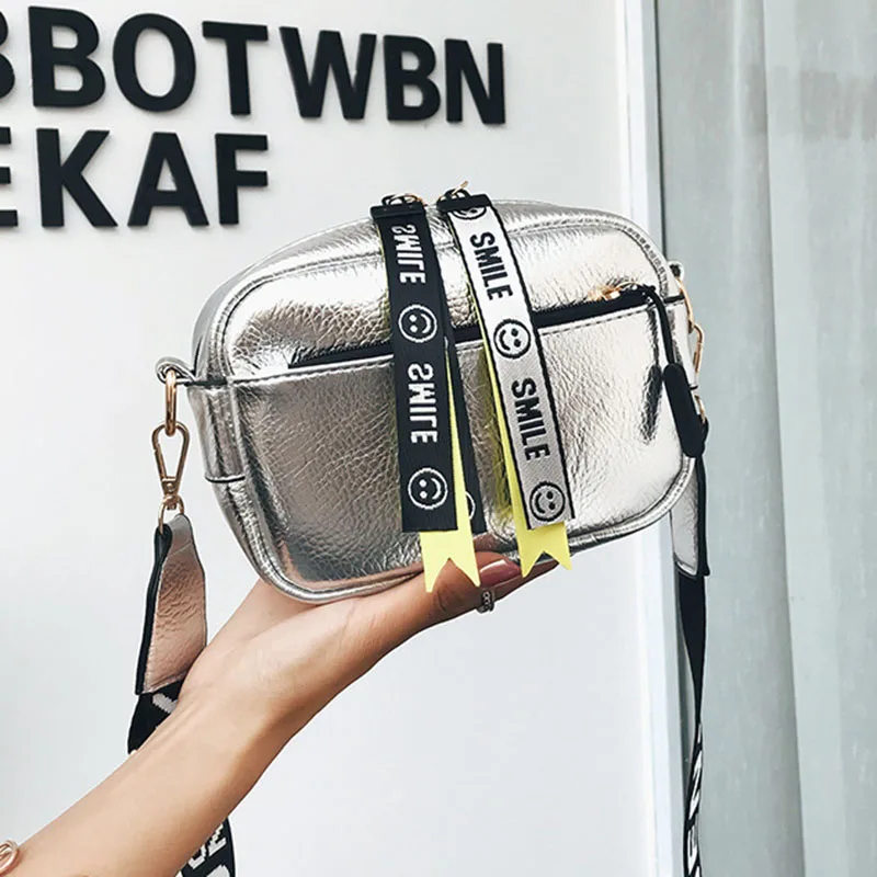 Wide Strap Cross Body Bag Au