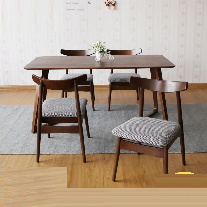 Salle Langer Eet Kitchen Escrivaninha A Manger Moderne Dinning Set Tafel Retro Wood Tablo Comedor Mesa De Jantar Dining Table