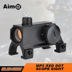 Цель o MP5 Red Dot Сфера прицел 1x20 оружие прицел Fit HK MP5 G3 AO3016