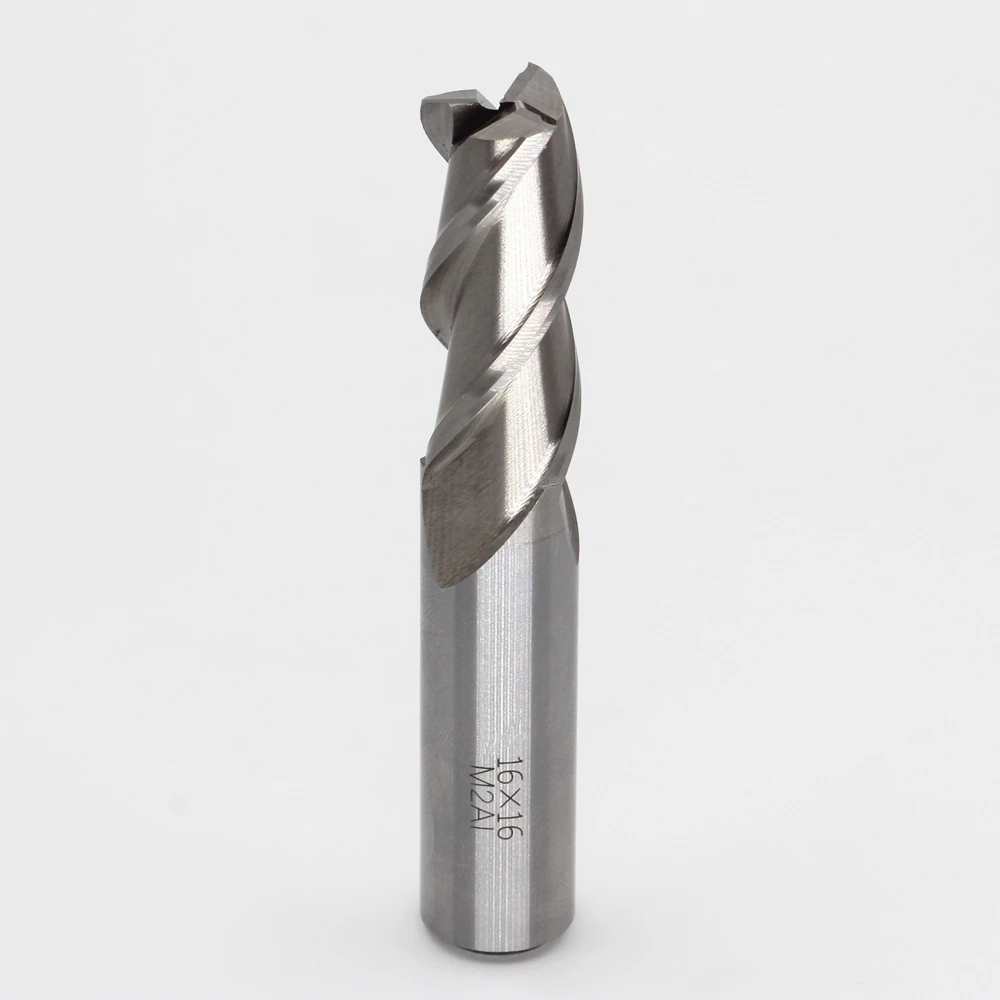 New 3 Flutes 16*16*42*95mm M2AI Dia 16mm End Mill Router Bit Milling