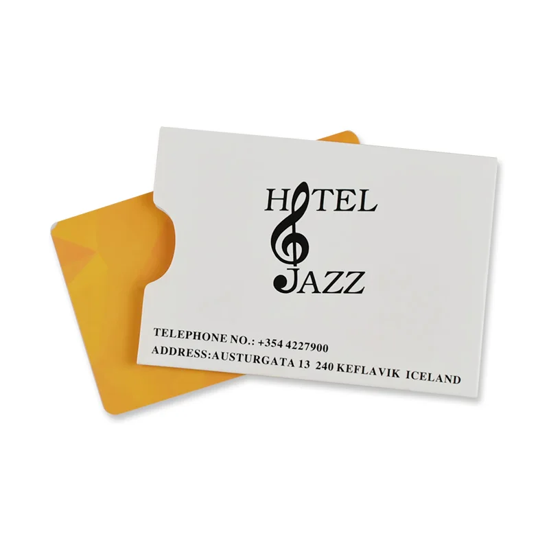 

Zuoluo Custom Design White Paper Key Card Holders/Envelopes in Low Price