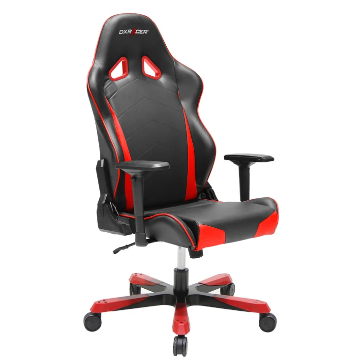 DXRacer OH/TS29/NR Big and Tall Office Chairs For Heavy People PU Computer Chair(Black/Red) (2)