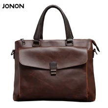 Crazy Horse искусственная кожа Для мужчин сумки Бизнес Для Мужчин's Портфели Винтаж плеча Курьерские сумки путешествия мода Фирменная Новинка