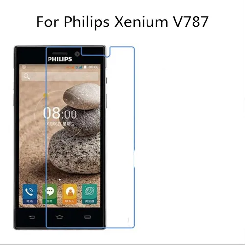 2 шт ультратонкая Защитная пленка с нано-пленка для экрана защитный экран без стекла для мобильного телефона Philips Xenium W6618 V377 S308 S309 S326 S337 S388 V387 V787 - Цвет: V787