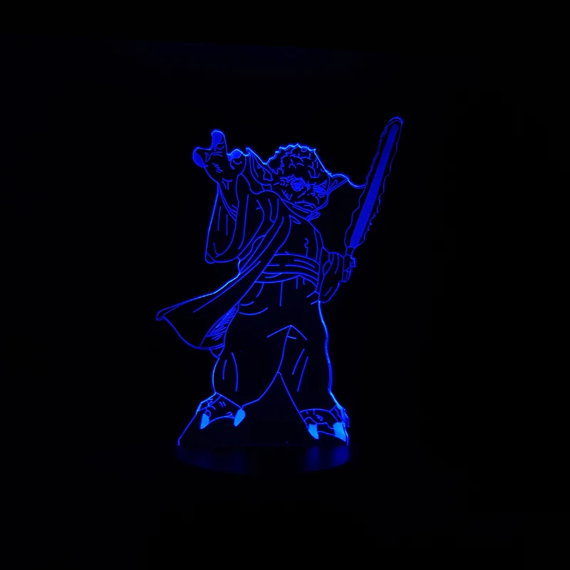 Luzes da Noite guerreiro espada multicolor noite mesa Lâmpadas Incluídas : Sim