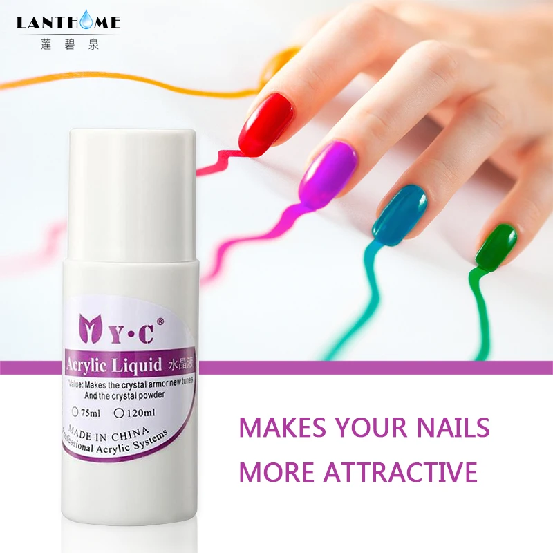 Hot Sell 75 ML New Acrylic Liquid Monomer Nail Crystal Liquid Crystal