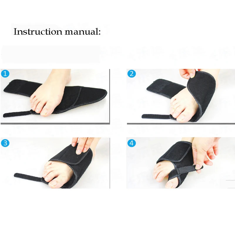 2Pcs Bunion Corrector Pedicure Device Bone Thumb Hallux Valgus Correction Foot Care Tools Orthopedic Protector Toes Separator