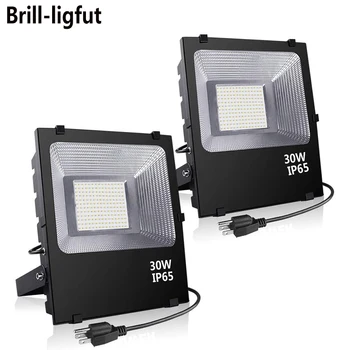 

AC85-265V 20W 30W 50W 100W LED Flood Light Waterproof IP65 Reflector Floodlights Lamp Spot Light Outdoor Garden Wall Lamp