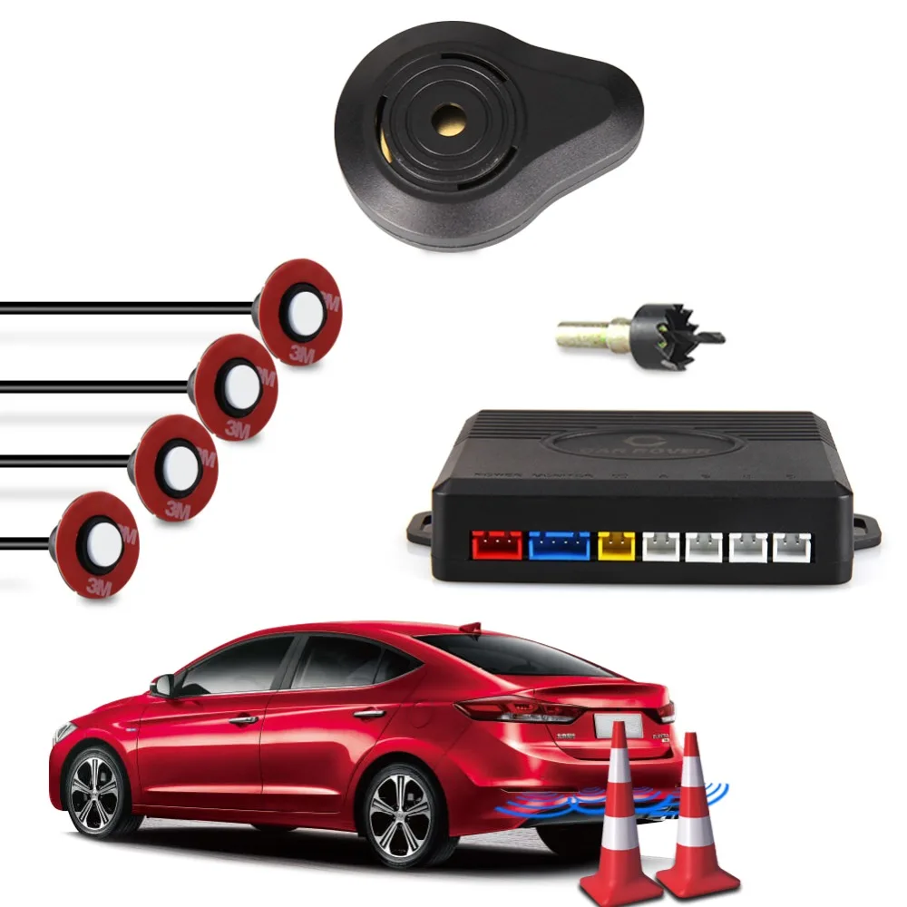 Car Parking Sensors System Bibi Sound Buzzer with 16.5mm UFO Shaped 4