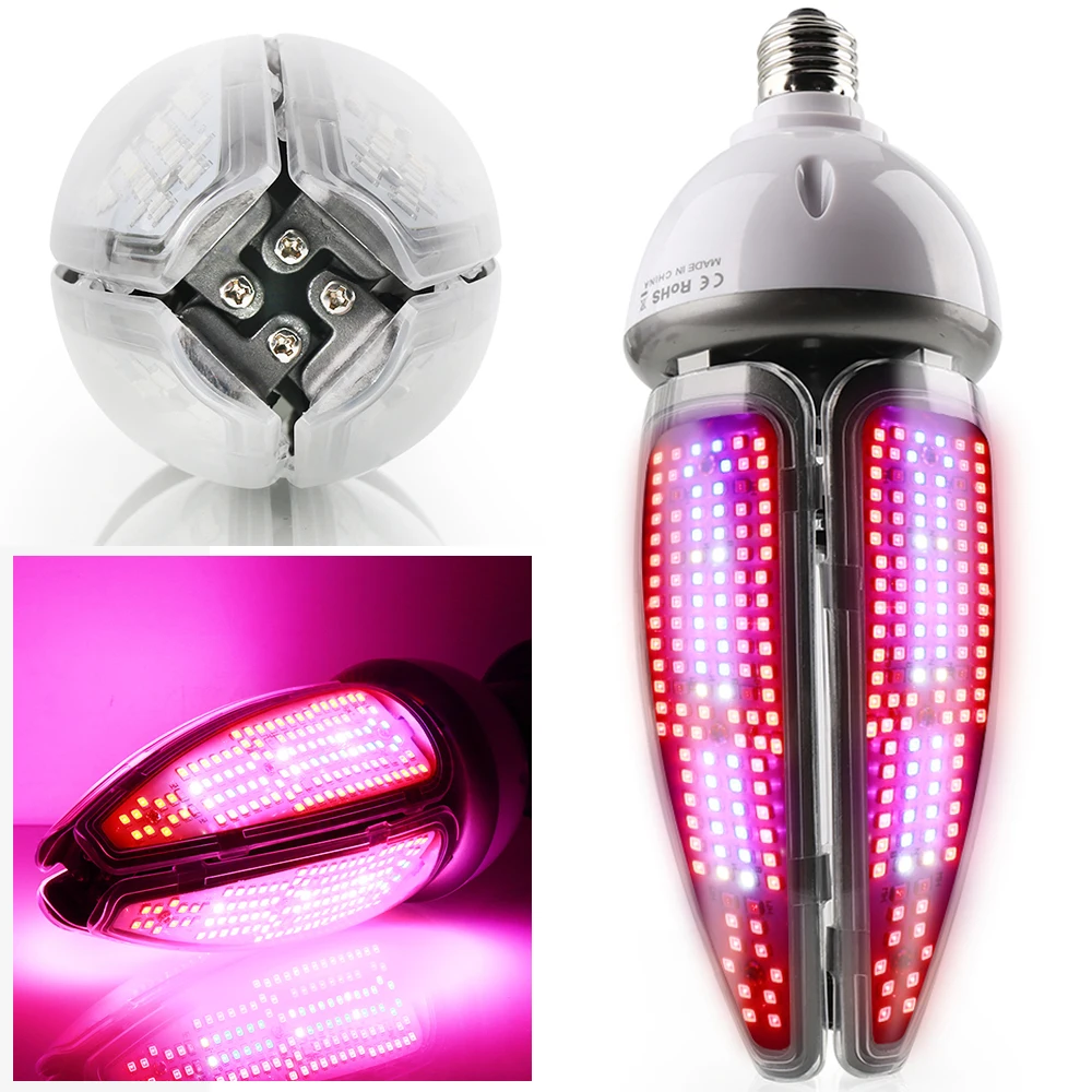 Полный спектр LED лампа для выращивания E27/E40 150 Вт палаток Гидропоника система