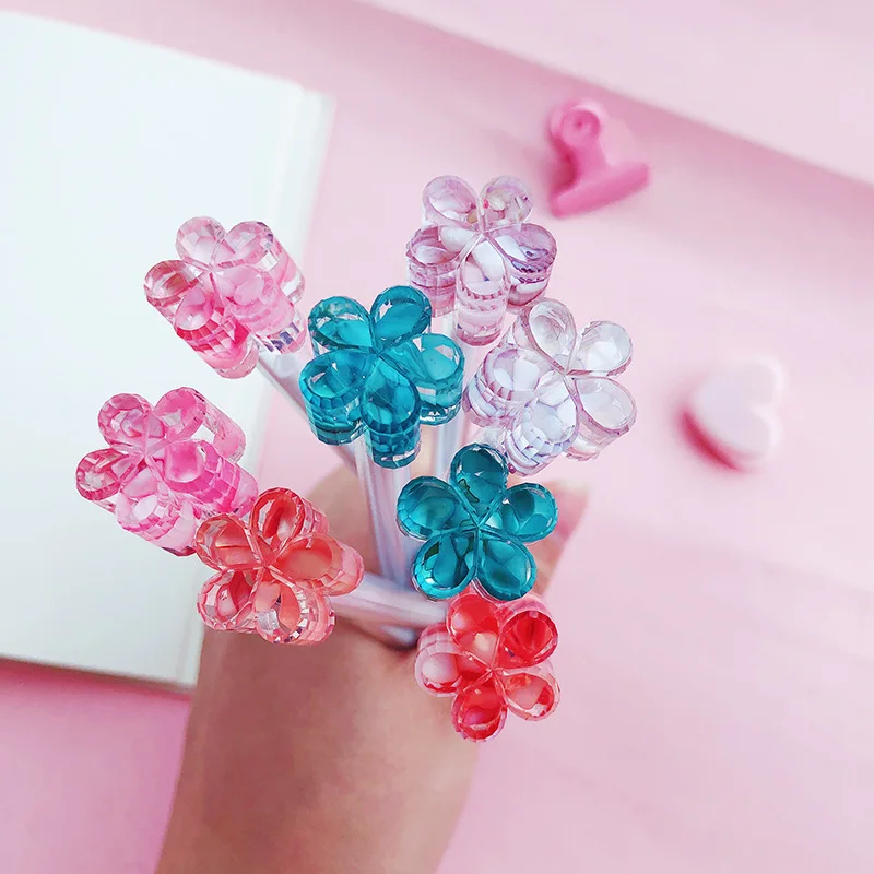 1 Pcs Kawaii Plastic Gel Pen Office Escolar Signature Pens Gift Stationery School Student Neutral Pens Supplies