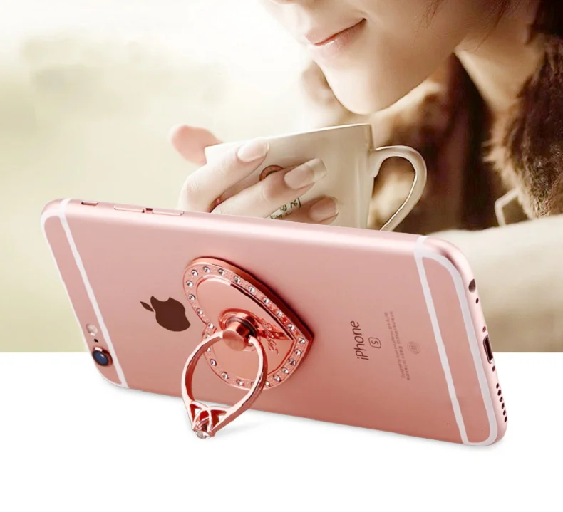 ZUCZUG Luxury 360 Degree Metal Finger Ring Holder Phone Holder Finger Stand Holder For iPhone 8 7 For Samsung Xiaomi Note 4X ZUCZUG Luxury 360 Degree Metal Finger Ring Holder Phone Holder Finger Stand Holder For iPhone 8 7 For Samsung Xiaomi Note 4X