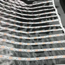 45*30 пикселей Addressable RGB Полноцветный SK6812 гибкий светодиодный свет панели пикселей; 30 светодиодный s/m; DC5V; Размер панели: 150 см* 100 см; белая печатная плата