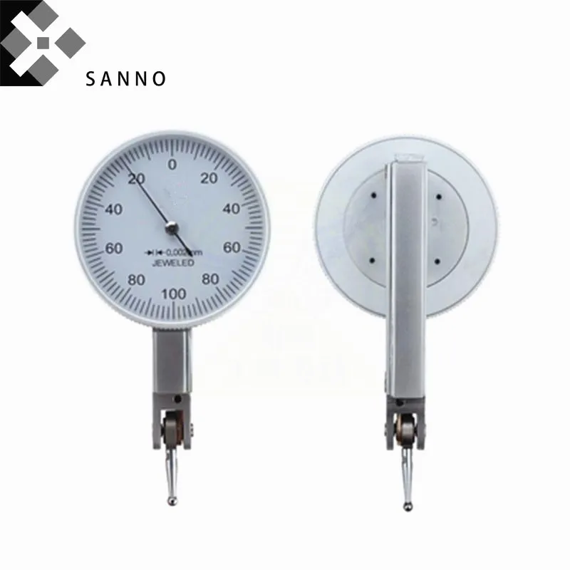 

0-0.8mm 0.01mm metric dial indicator mechanical measuring tool 0-0.2mm 0.002 level indicator precision dial test indicator