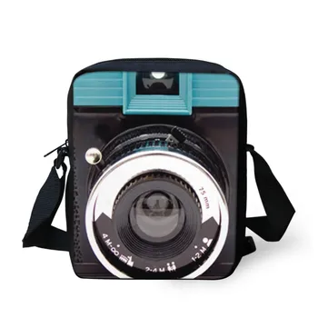 

ThiKin Men Messenger Bags Vintage Camera Printing Crossbody Bag for Boys Casual Small Children Kids Shoulder Bags