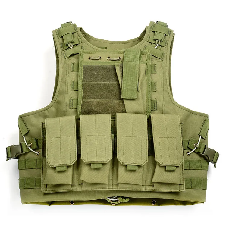 

Military Tactical Vest 800D Oxford Multi Function Airsoft Paintball Vest US Army Miltary Security Uniform
